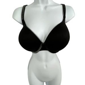 VICTORIAS SECRET BRA BLACK SIZE 38DD
